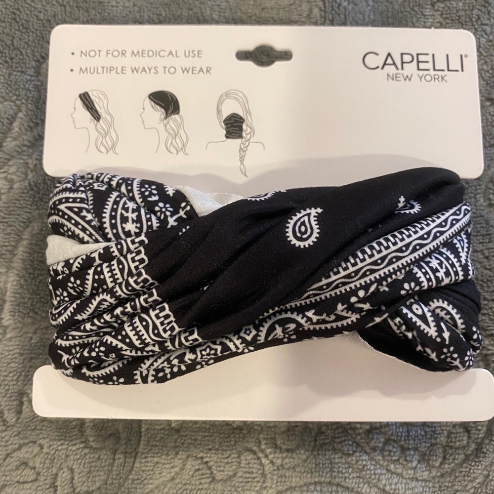 4 Jersey fabric BoHo multi-purpose head wraps